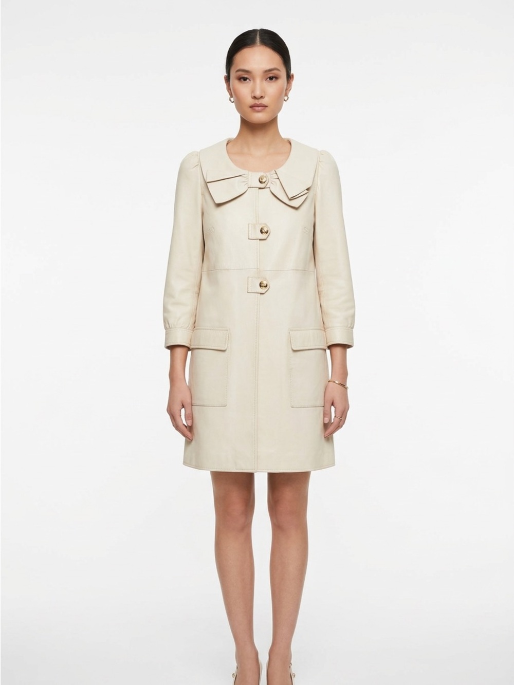 RED VALENTINO LEATHER JACKET